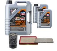 Febi BILSTEIN Controllo Set 7L Motore Liqui Moly Top Tec 4200 5W-30 per Audi 80