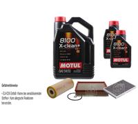 FEBI BILSTEIN Controllo set 7L Motul 8100 X-clean+ 5W30 per Audi A6 Avant