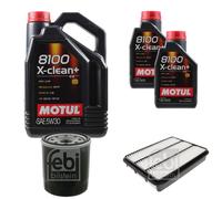 FEBI BILSTEIN Controllo set 7L Motul 8100 X-clean + 5W30 per Toyota Land