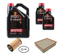 FEBI BILSTEIN Controllo Set 7L Motul 8100 X-Clean+ 5W30 Per VW Amarok 2H