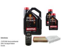 FEBI BILSTEIN Controllo set 7L Motul 8100 X-clean + 5W30 per VW Golf VI 5K1