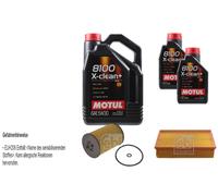 FEBI BILSTEIN Controllo set 7L Motul 8100 X-clean+ 5W30 per VW Passat