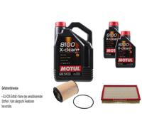 FEBI BILSTEIN Controllo set 7L Motul 8100 X-clean + 5W30 per VW Passat