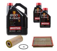 FEBI BILSTEIN Controllo Set 7L Motul 8100 X-CLEAN+ 5W30 Per VW Sharan 7M8