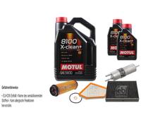 FEBI BILSTEIN Controllo set 7L Motul 8100 X-pulire+ 5W30 per BMW 3 F30 F80