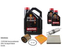 FEBI BILSTEIN Controllo set 7L Motul 8100 X-pulire+ 5W30 per BMW 3 Touring