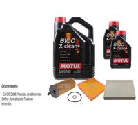 FEBI BILSTEIN Controllo set 7L Motul 8100 X-pulire+ 5W30 per BMW 3 Touring