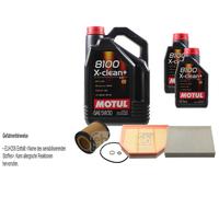 Febi BILSTEIN Controllo Set 7L Motul 8100 x-Pulire+5W30 per BMW 4 Coupe