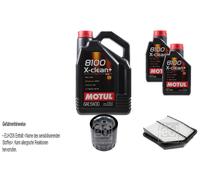Febi BILSTEIN Controllo Set 7L Motul 8100 x-Pulire+5W30 per Olio Suzuki