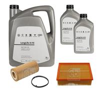 FEBI BILSTEIN Controllo Set 7L VW 0W30 LONG LIFE III Per Audi A4 Cabriolet