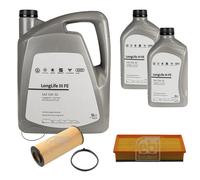 FEBI BILSTEIN Controllo Set 7L VW 0W30 LONG LIFE III Per Audi A5 Sportback