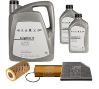 FEBI BILSTEIN Controllo Set 7L VW 0W30 LONG LIFE III Per Audi A5 Sportback