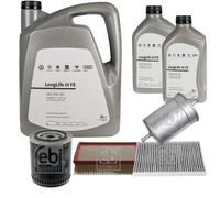 FEBI BILSTEIN Controllo Set 7L VW 0W30 LONGLIFE III Per Audi A6 4B C5 2.4