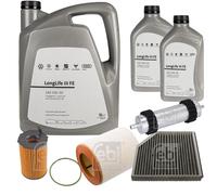 FEBI BILSTEIN Controllo set 7L VW 0W30 Longlife III per Audi A6 Avant 4G5