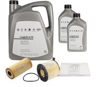 Febi BILSTEIN Controllo Set 7L VW 0W30 Longlife III per Audi Q5 Fyb Fyg