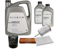 Febi BILSTEIN Controllo Set 7L VW 0W30 Longlife III per Seat Ibiza II (