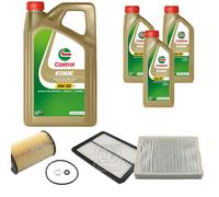 FEBI BILSTEIN Controllo Set 8L CASTROL EDGE 5W-30 Per KIA Sorento I JC 3.3