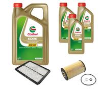 FEBI BILSTEIN Controllo Set 8L CASTROL EDGE 5W-30 Per KIA Sorento I JC 3.3