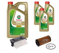 FEBI BILSTEIN Controllo Set 8L CASTROL EDGE 5W-30 Per Mercedes-Benz