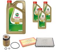 FEBI BILSTEIN Controllo Set 8L CASTROL EDGE 5W-30 Per Mercedes-Benz