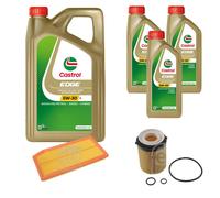 FEBI BILSTEIN Controllo Set 8L CASTROL EDGE 5W-30 Per Mercedes-Benz