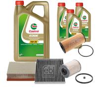 FEBI BILSTEIN Controllo Set 8L CASTROL EDGE 5W-30 Per Renault Laguna II