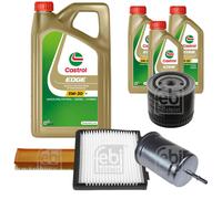 FEBI BILSTEIN Controllo Set 8L CASTROL EDGE 5W-30 Per Volvo S40 I 644 1.8