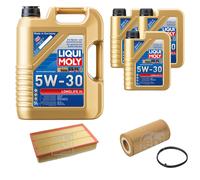 FEBI BILSTEIN Controllo Set 8L Liqui Moly 5W30 LONGLIFE3 Per Audi A3