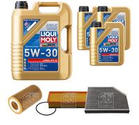 FEBI BILSTEIN Controllo Set 8L Liqui Moly 5W30 Longlife3 Per Audi A5