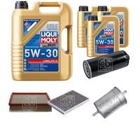 FEBI BILSTEIN Controllo Set 8L Liqui Moly 5W30 Longlife3 Per Audi A6 Avant