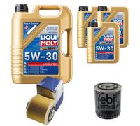 FEBI BILSTEIN Controllo Set 8L Liqui Moly 5W30 Longlife3 Per Audi A6 Avant