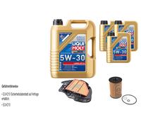 FEBI BILSTEIN Controllo Set 8L Liqui Moly 5W30 LONGLIFE3 Per BMW 6 Gran