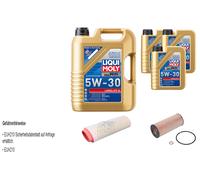 Febi BILSTEIN Controllo Set 8L Liqui Moly 5W30 Longlife3 per BMW Serie X3 E83