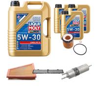 FEBI BILSTEIN Controllo Set 8L Liqui Moly 5W30 LONGLIFE3 Per BMW X1 E84