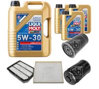Febi BILSTEIN Controllo Set 8L Liqui Moly 5W30 Longlife3 per Fd GD Cw Kia Carens