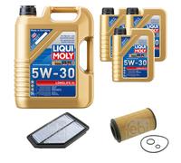 FEBI BILSTEIN Controllo Set 8L Liqui Moly 5W30 Longlife3 Per Honda CR-V III