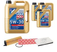 FEBI BILSTEIN Controllo Set 8L Liqui Moly 5W30 Longlife3 Per Mercedes-Benz