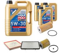 FEBI BILSTEIN Controllo Set 8L Liqui Moly 5W30 Longlife3 Per Opel Vivaro
