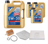 Febi BILSTEIN Controllo Set 8L Liqui Moly 5W30 Longlife3 per Toyota Rav 4 IV)
