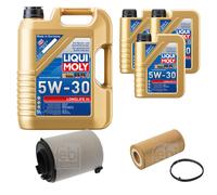 FEBI BILSTEIN Controllo Set 8L Liqui Moly 5W30 Longlife3 Per VW EOS 1F7 1F8