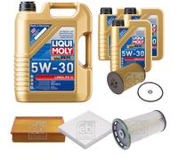 FEBI BILSTEIN Controllo Set 8L Liqui Moly 5W30 Longlife3 Per VW Passat