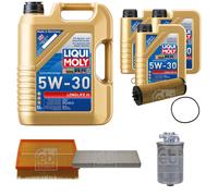 FEBI BILSTEIN Controllo Set 8L Liqui Moly 5W30 Longlife3 Per VW Passat