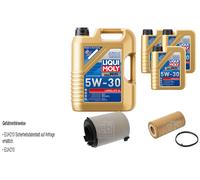 Febi BILSTEIN Controllo Set 8L Liqui Moly 5W30 Longlife3 per VW Sistema EOS 1F7