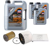 FEBI BILSTEIN Controllo Set 8L Liqui Moly Top Tec 4200 5W-30 Per Audi A4