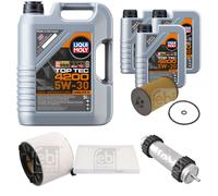 FEBI BILSTEIN Controllo Set 8L Liqui Moly Top Tec 4200 5W-30 Per Audi A4