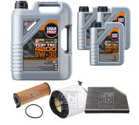 FEBI BILSTEIN Controllo set 8L Liqui Moly Top Tec 4200 5W-30 per Audi A4