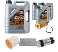FEBI BILSTEIN Controllo Set 8L Liqui Moly Top Tec 4200 5W-30 Per Audi A6
