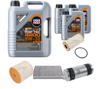 FEBI BILSTEIN Controllo Set 8L Liqui Moly Top Tec 4200 5W-30 Per Audi A6