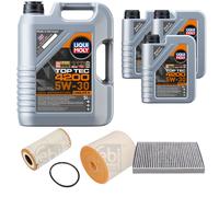 FEBI BILSTEIN Controllo Set 8L Liqui Moly Top Tec 4200 5W-30 Per Audi A6