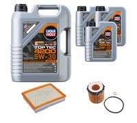 FEBI BILSTEIN Controllo Set 8L Liqui Moly Top Tec 4200 5W-30 Per BMW 3er